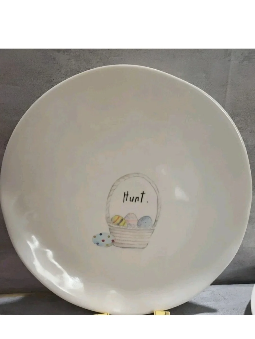Rae Dunn Artisan Collection By Magenta Easter Melamine Plate Set Of 4